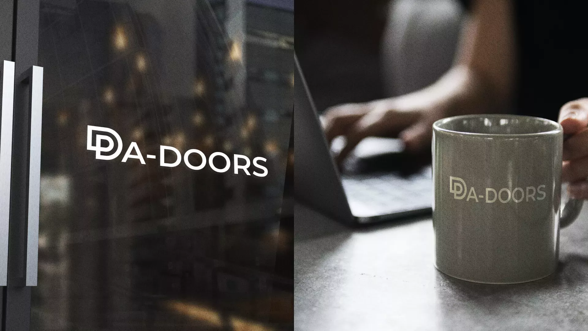 Создание логотипа компании «DA-DOORS» в Калининске